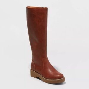 Women’s tall boots Carmel / cognac